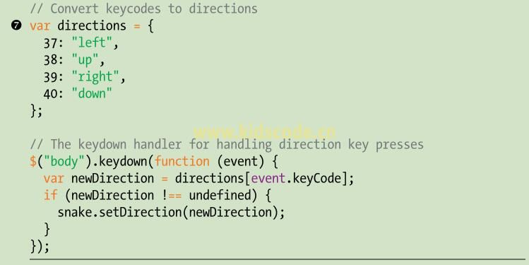 《javascript-少儿编程》第17章开发贪吃蛇游戏2之综合应用