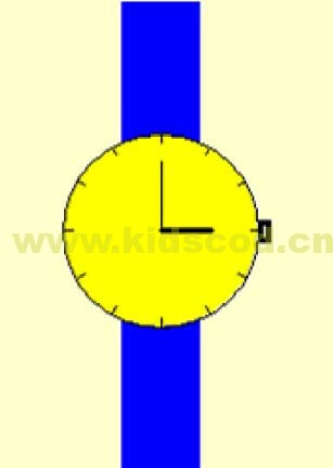 Logo教程-第十课:过程绘制手表图案